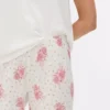 Printed short-sleeve pajama set