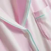 Printed shorty boyfriend pajamas