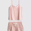 Printed shorty pajamas