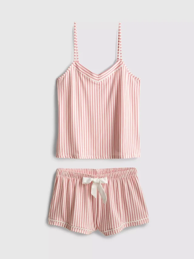 Printed shorty pajamas