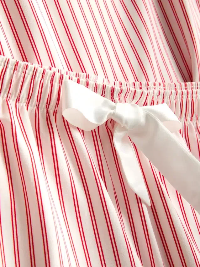 Printed shorty pajamas