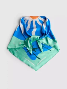 Printed sun scarf