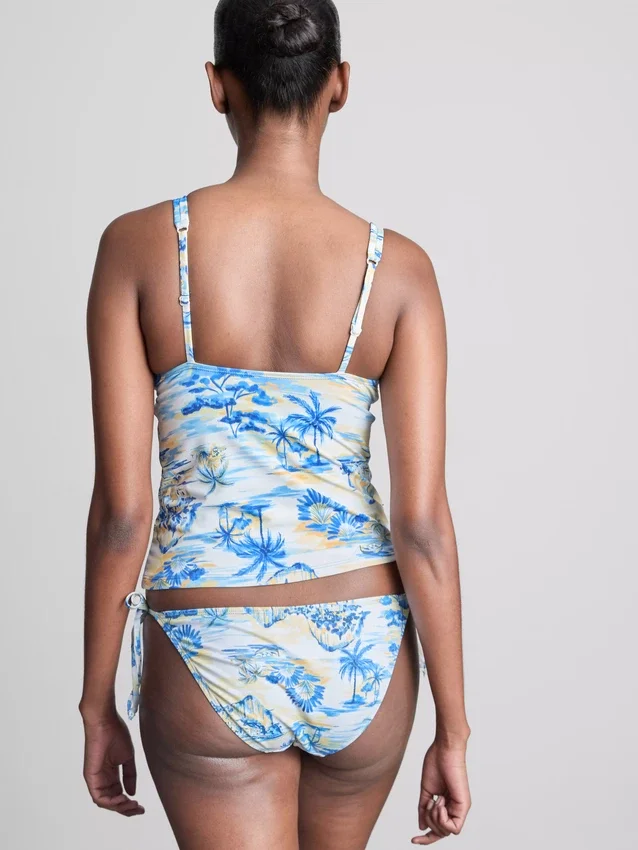 Printed tankini top