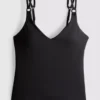 Printed tankini top