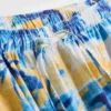 Printed wide-leg beach pants