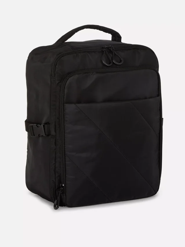 Quilted backpack