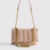 Quilted chain crossbody bag
