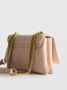 Quilted chain crossbody bag