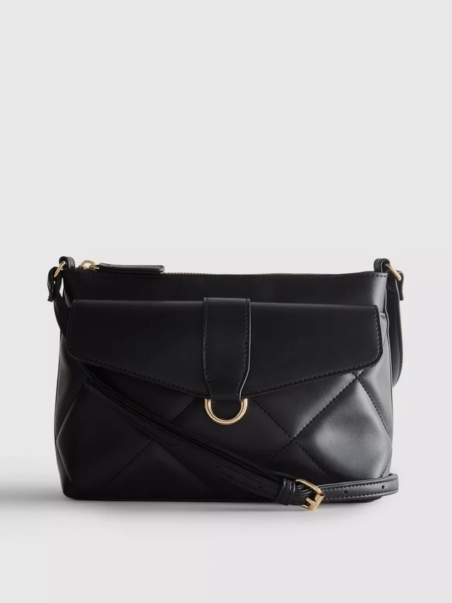 Quilted crossbody bag