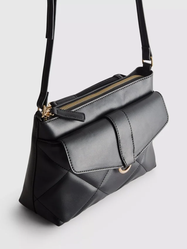 Quilted crossbody bag