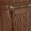 Quilted messenger bag