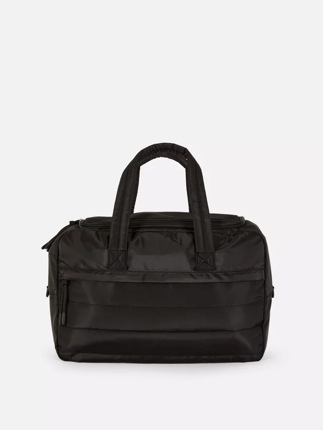 Quilted under seat cabin bag