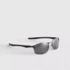 Rectangle-frame mirrored sunglasses