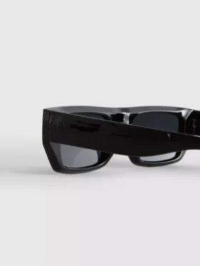 Rectangle frame slim sunglasses