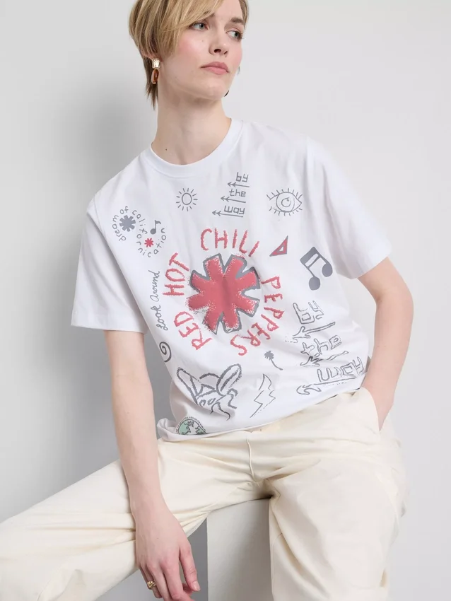 Red hot chili peppers artwork tee