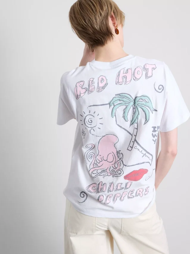 Red hot chili peppers artwork tee