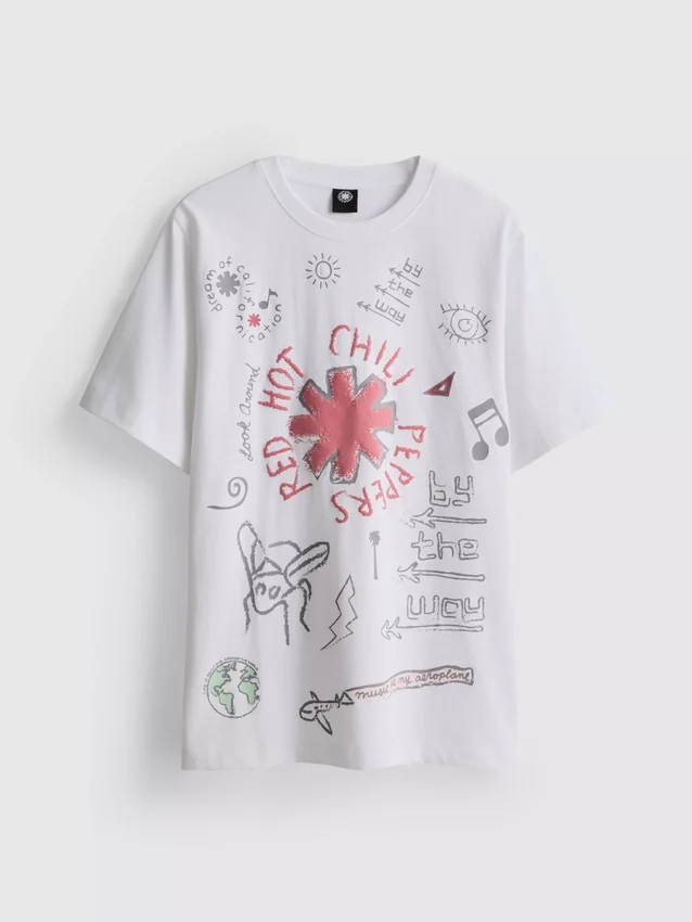 Red hot chili peppers artwork tee