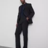Regular fit classic suit pants