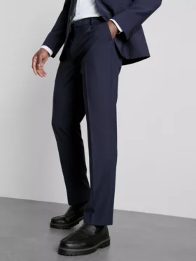 Regular fit classic suit pants