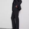 Regular fit classic suit pants