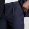 Regular fit classic suit pants