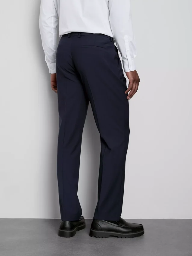 Regular fit classic suit pants