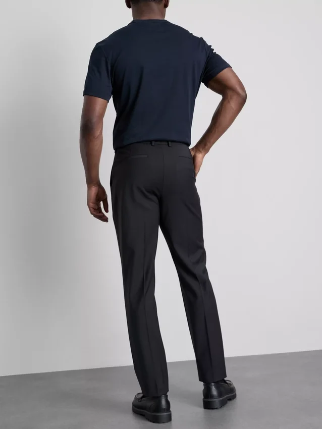 Regular fit classic suit pants