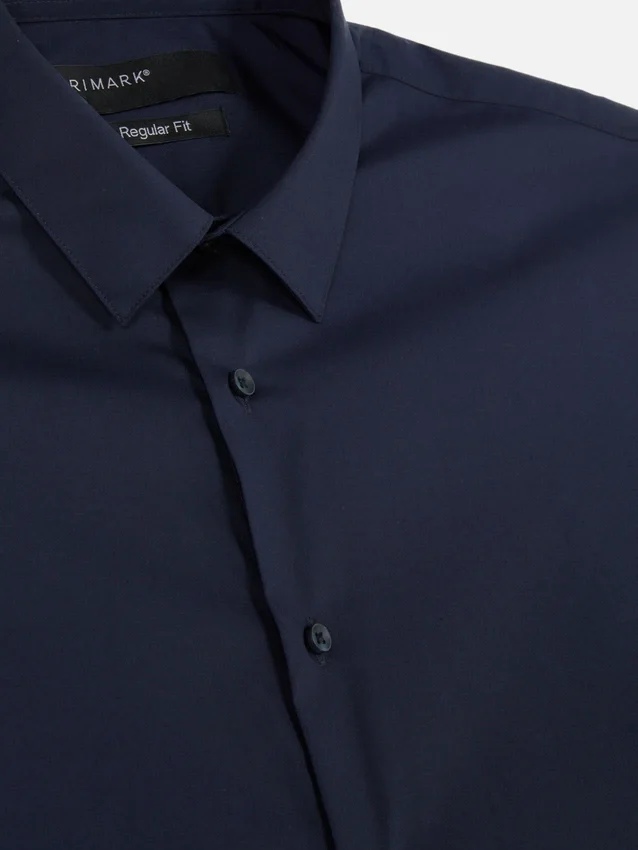 Regular fit long sleeve shirt