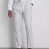 Regular fit textured suit pants