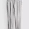 Regular fit textured suit pants