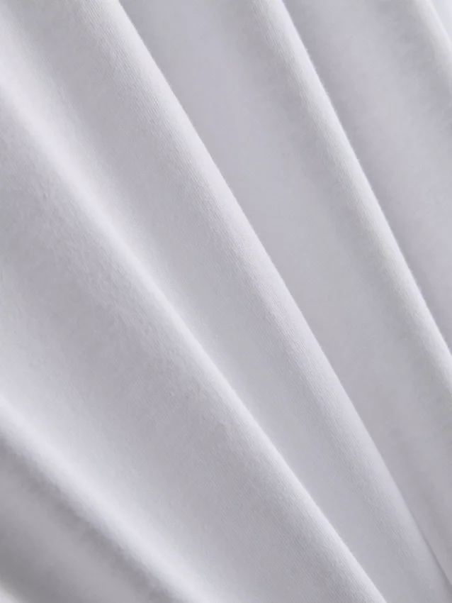 Regular fit white t-shirt