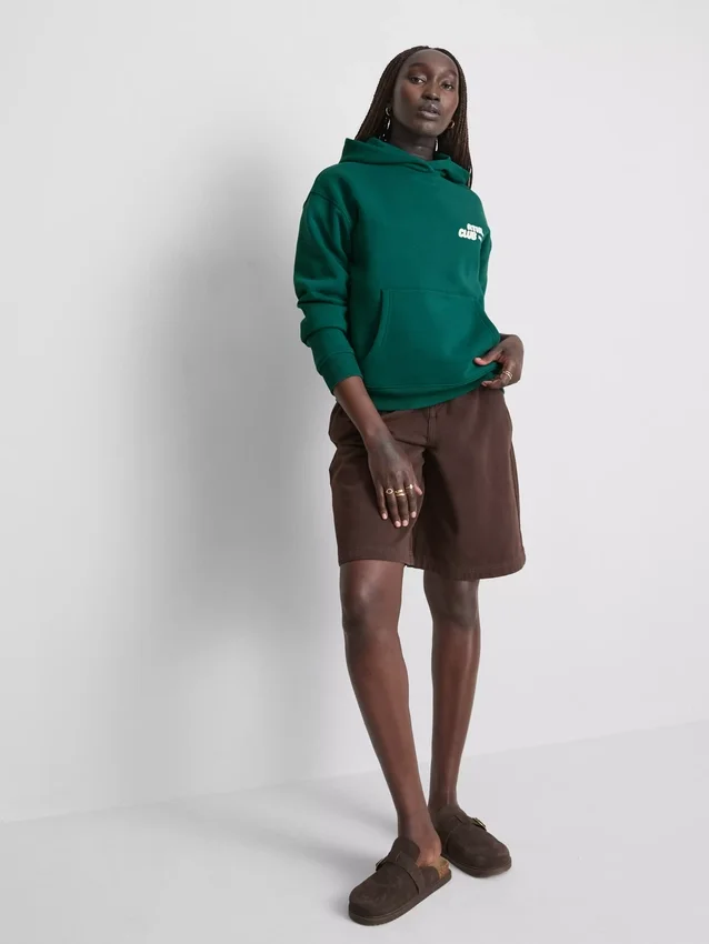 Relaxed athletics club hoodie