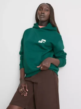 Relaxed athletics club hoodie