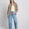 Relaxed check shirt