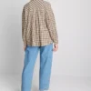 Relaxed check shirt