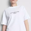Relaxed cotton graphic active tee