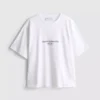 Relaxed cotton graphic active tee