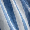 Relaxed cotton striped beach shorts