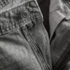 Relaxed denim shorts