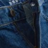 Relaxed denim shorts