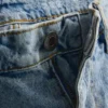 Relaxed denim shorts