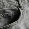 Relaxed denim shorts
