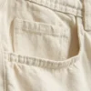 Relaxed denim shorts