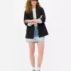 Relaxed fit blazer