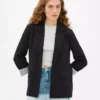 Relaxed fit blazer