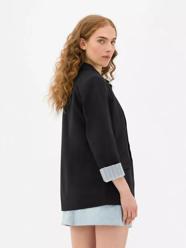 Relaxed fit blazer