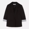 Relaxed fit blazer