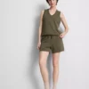 Relaxed modal blend shorts