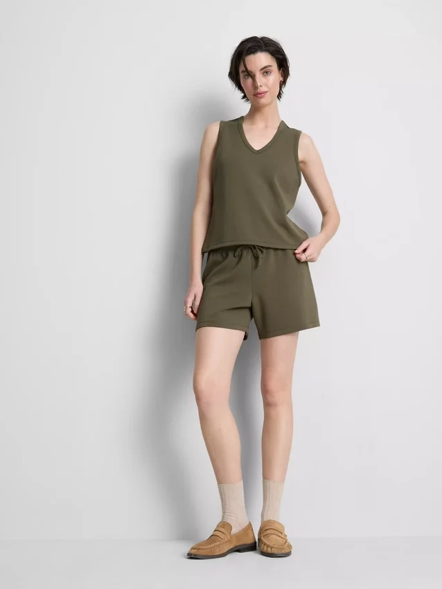 Relaxed modal blend shorts