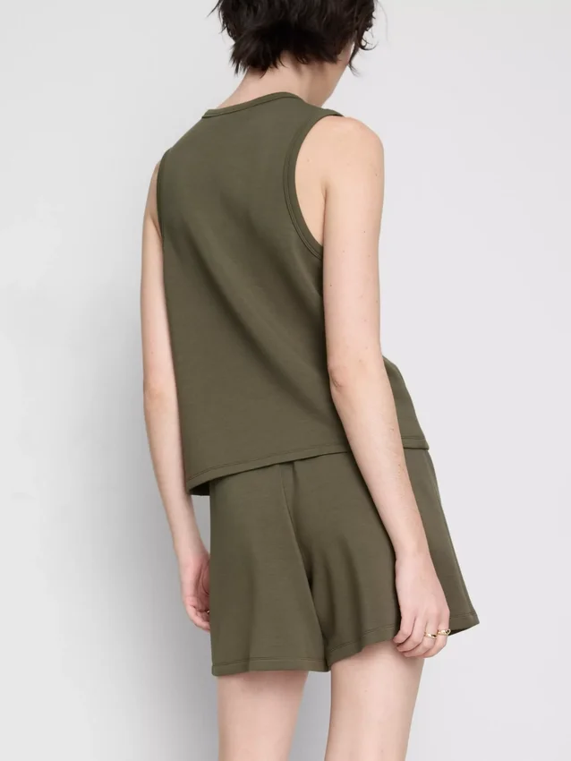 Relaxed modal blend shorts